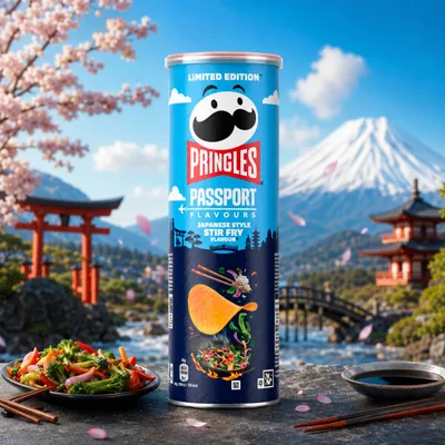 Čips Pringles Jap Sty Stir Fry 165 g