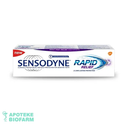 Zubna Pasta Sensodyne Rapid 75 ml