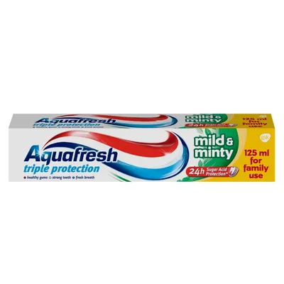 Pasta Za Zube Aquafresh Mild&minty 75 50gratis 125 ml