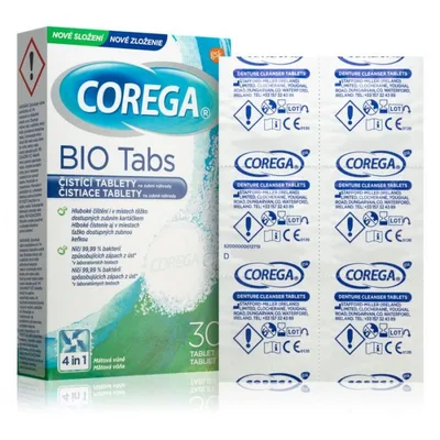 Tablete Corega Tabs Bio 30s
