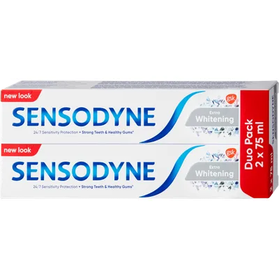 Zubna Pasta Sensodyne Extra White Duopack 75 ml