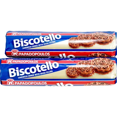 Keks Sendvič Sa Ukusom Kokosa Papadopoulos 200 g