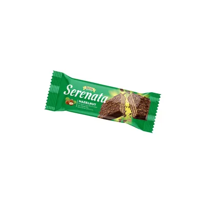 Napolitanka Sa Lešnicima Prelivena Mlečnom Čokoladom Serenata 33 g