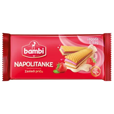 Napolitanka Sa Čokoladom I Jagodom Amaretti 68 g