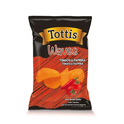 Čips Paradajz Paprika Tottis 90 g