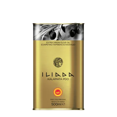 Ekstra Devičansko Maslinovo Ulje Pdo Kalamata Iliada The Chef's Way 500 ml