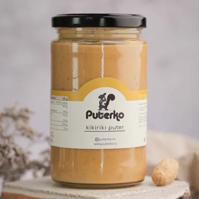 Kikiriki Puter Sa Crnom Čokoladom Olympos 350 g