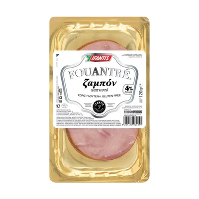 Šunka Svinjska Dimljena Rezana Fouantre Ifantis 120 g