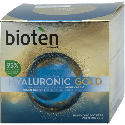Krema Noćna Bio Hyaluron Gold 50 ml