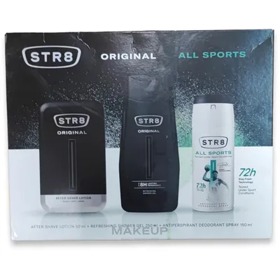 Str8 Set (asl Deo Sh Gel) Original
