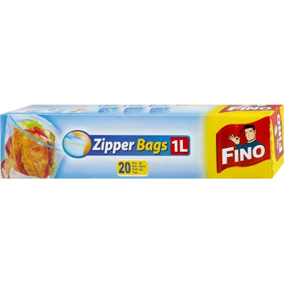 Kese Za Zamrzivač Ziper Fino 1 L