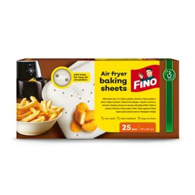 Papir Za Pečenje Air Fryer Fino 23x23cm 25 kom
