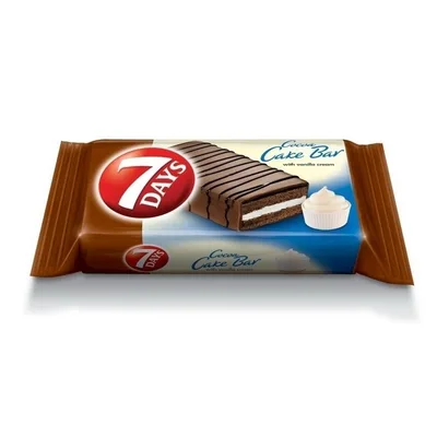 Chipita Keks 7 Days Cake Bar Vanila Preliven 32 g