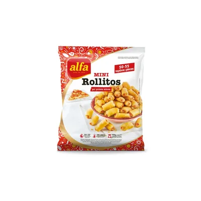 Mini Rollitos Pizza Alfa 750 g