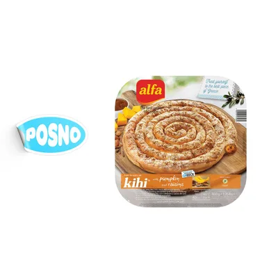 Pita Kihi Sa Bundevom Alfa Foods 800 g