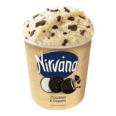Sladoled Nirvana Cookies&cream 335 g