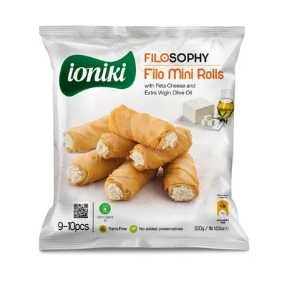 Savijače Mini Sa Sirom I Spanaćem Ioniki Sfoliata 500 g