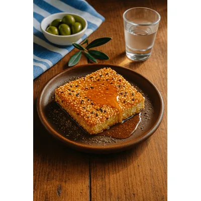 Grčko Pecivo Sa Feta Sirom Medom I Susamom Ioniki 450 g