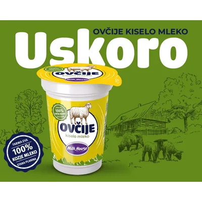 Kiselo Mleko Ovčije Inahos 400 g