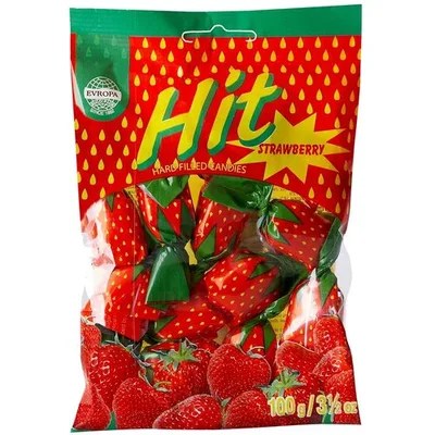 Hit Bomb.Evropa Jagoda 100 g
