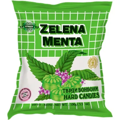 Bombone Evropa Menta Med I Limun 100 g