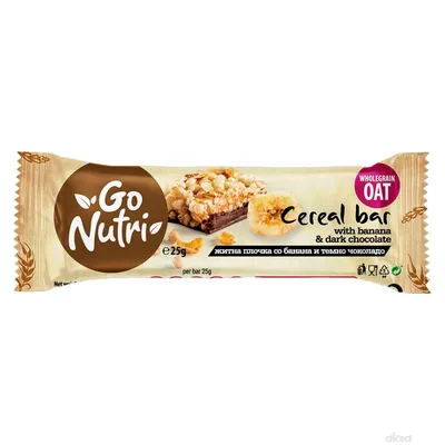 Go Nutri Bar Banana I Čokolada 25 g