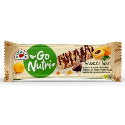 Go Nutri Bar Kajsija I Crna Čokolada 25 g