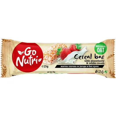 Vitalia Go Nutri Bar Jagoda I Beli Krem 25 g