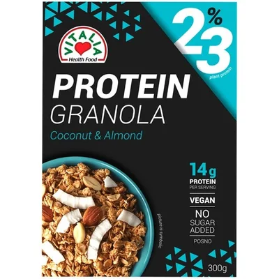 Vitalia Granola Prot Kokos Bad 300 g