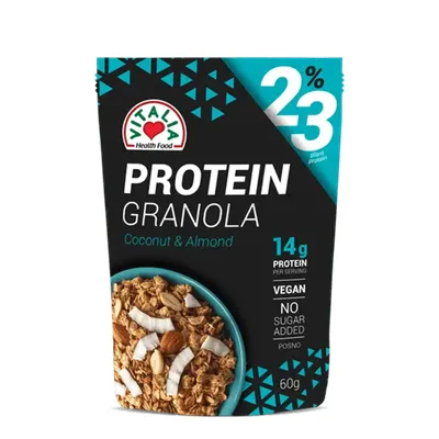 Vitalia Granola Prote Kokos Bad 60 g