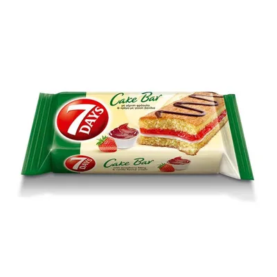 Cake Bar Strawberry 25 g