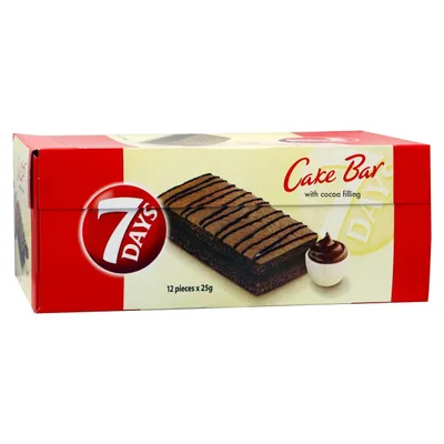 Cake Bar Chocolate/Kom 25 g