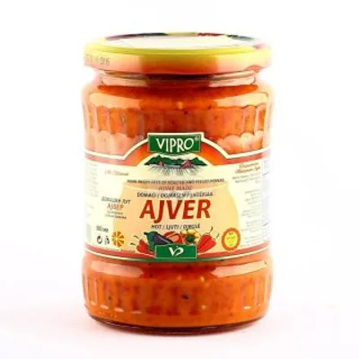 Kiselisi Ajvar Vipro Domaci Ljuti 580 ml