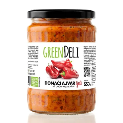 Ajvar Ljut Greendeli 550 g