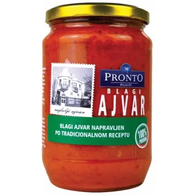 Ajvar Domaci Blagi Vipro 720 ml