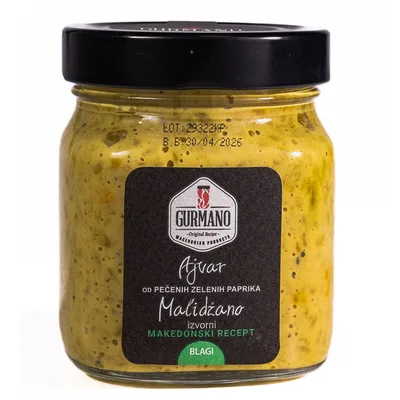 Ajvar Od Zelenih Paprika Malidžano Gurmano 300 g