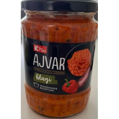 Ajvar Blagi Premium Kapija Foods 550 g
