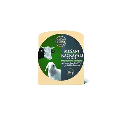 Sir Kačkavalj Mešani Krstaš Korab 380 g