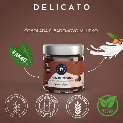 Čia Puding Od Čokolade Delica 200 g