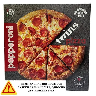 Pizza Peperoni Twins 360 g