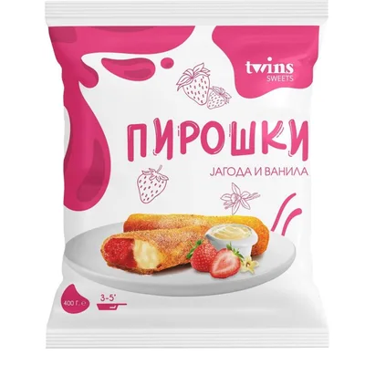 Piroske Poh.Jagoda I Vanila Nad. Twi 400 g