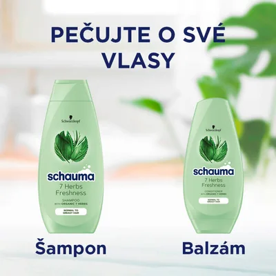 Sampon Schauma 7 Trava 400 ml
