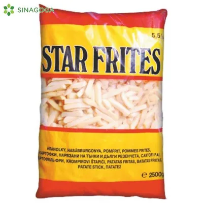 Pomfrit Talasasti Pe-Co 2,5 kg