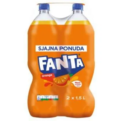 Fanta Orange Duo Pack 3 L