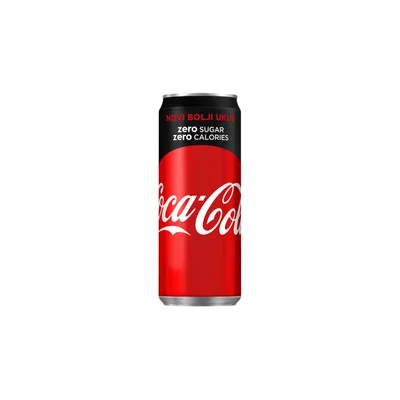 Coca-Cola Sok Gaz Zero Can 250 ml