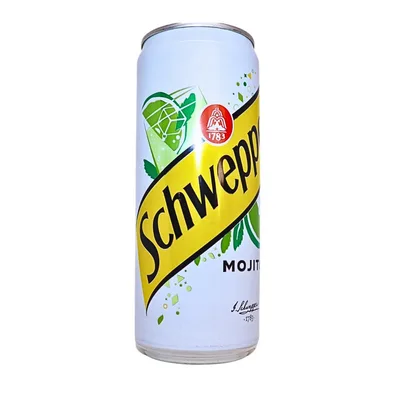 Schweppes Sok Mojito Can 330 ml