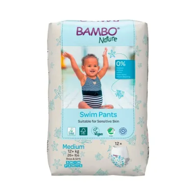 Bambo Pelene Gacice Za Kupanje M,12 Kg 10 kom