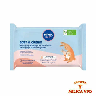 Nivea Vl Maramice Soft&c Duo Pak
