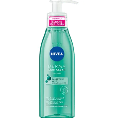 Nivea Gel Za Čišćenje Lica Derma Skin Clear Beiersdorf 150 ml