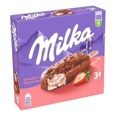 Froneri Milka Strawberry Cheesecake Stics 90 ml